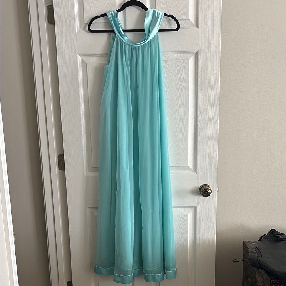 Elegant Aqua Chemise